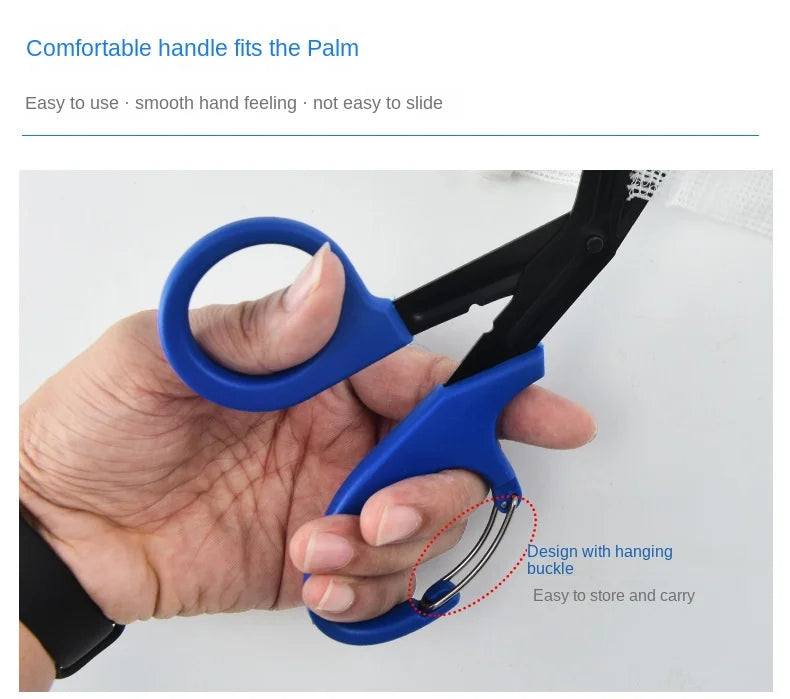 Camping Outdoor  gear tactical rescue Scissor trauma gauze Emergency First Aid Shears Paramedic bandage Medical Scissors Tools