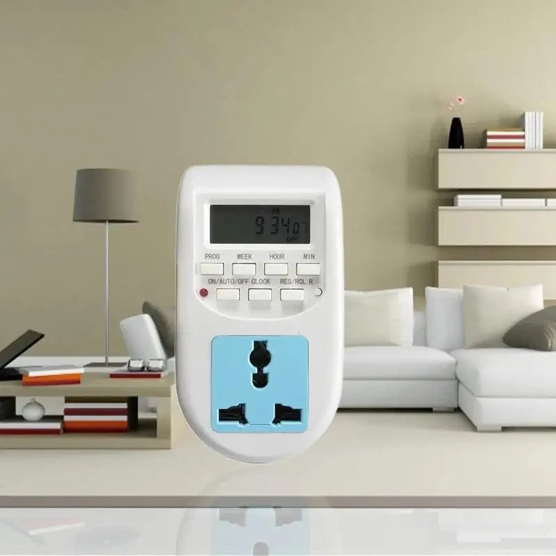 ㈅20A EU Plug Digital Display Programmable Energy Saving Socket Timer Electric Socket Timer Electric Socket Timer Socket Timer
