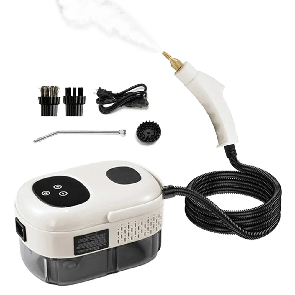 2500W Steam Cleaner High Temperature Pressurized Steam Cleaning Machine for Air Conditioning Hood Car Cleaner Home Appliance