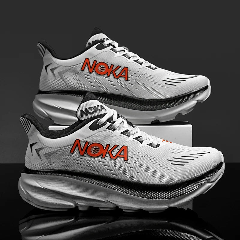 Men Sports Running Shoes Breathable Lightweight Men Comfortable Athletic Nonskid Sneakers