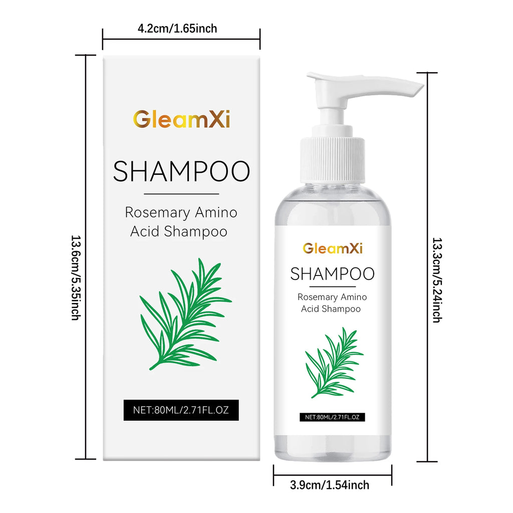 Rosemary Amino Acid Nourishing Shampoo - Refreshing, Silky Hair Care for Smooth and Lustrous Hair
