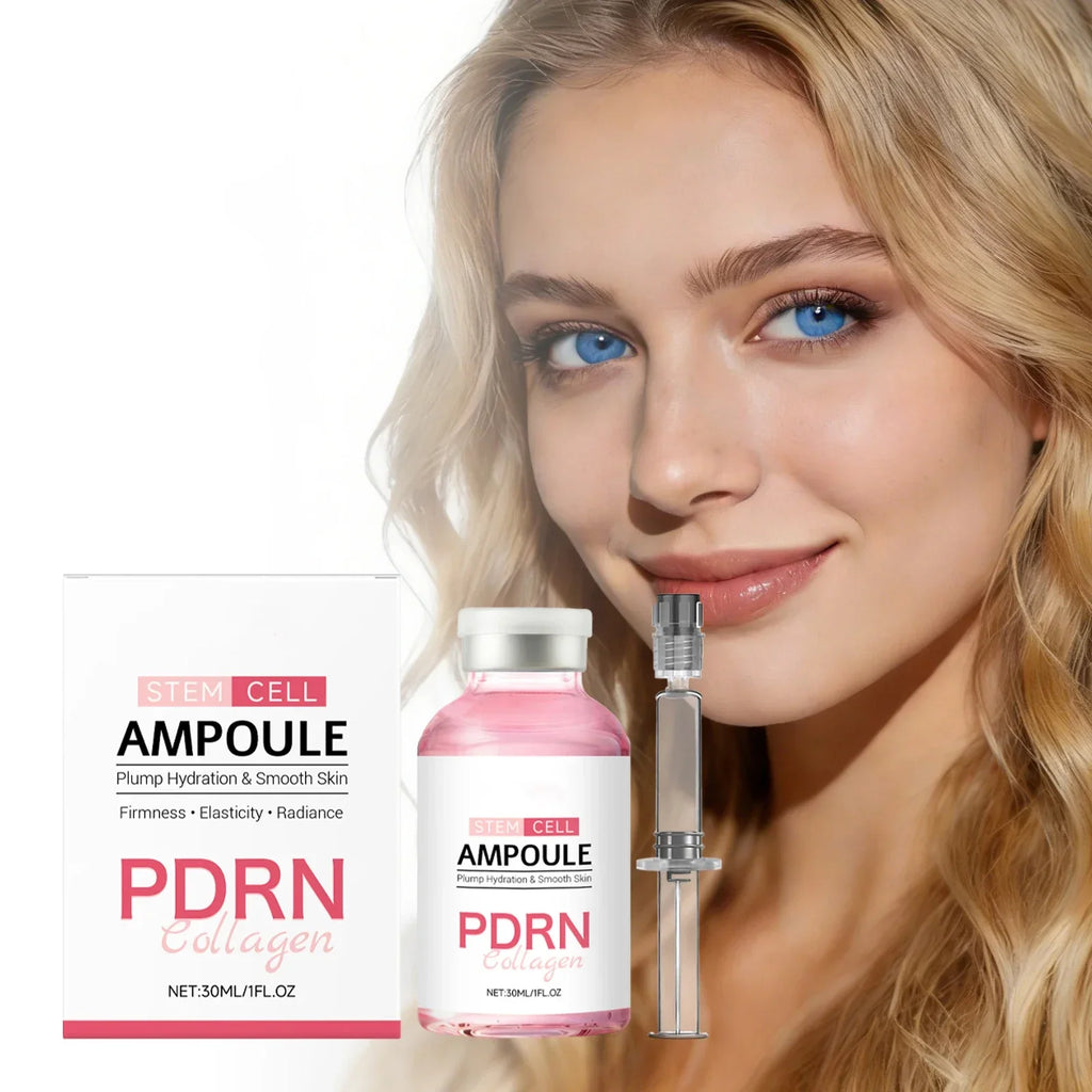 Stem Cell Serum PDRN Ampoule Collagen Moisturizing Anti-Aging Essence Reduce Fine Lines Wrinkle Tighten Brighten Face Skin
