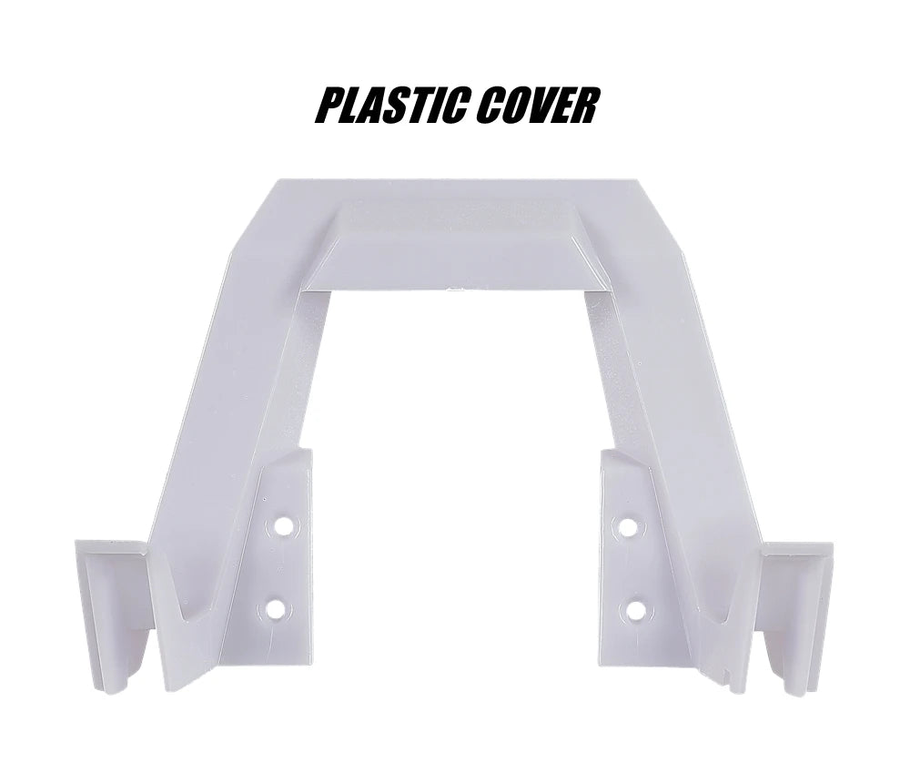 Rear Pedal Assembly for TEVERUN Electric Scooter FIGHTER 11 11+ SUPREME ULTRA PLUS 7260R Plate With Silicone Pad & Plastic Cover