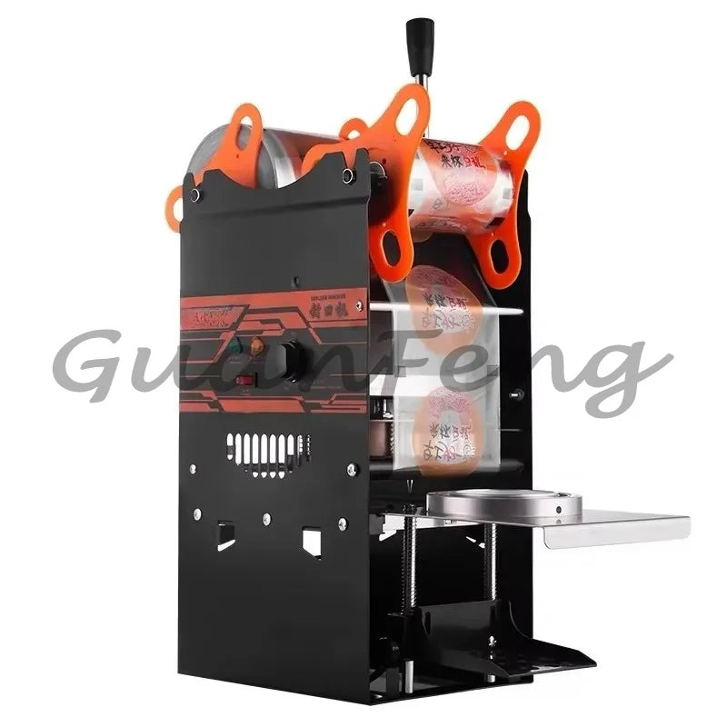 Manual sealing machine, 90mm/95mm plastic cup sealing for cold drink shops