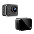 Mini HD Action Camera with 1.54 Inch Screen Long Battery Life Portable for Cycling Outdoor Recording Includes 128GB Memory Card