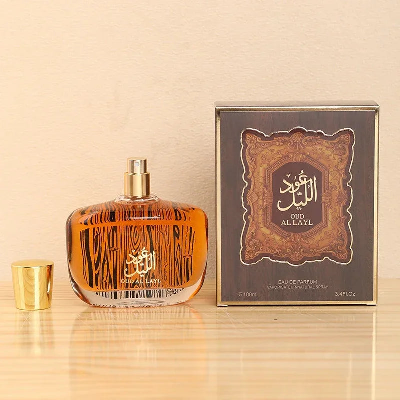 Dubai Arab Men Perfume 100ml Fresh Elegant Cedar Wood Eau De Toilette Charming Unisex Dating Business Fragrance Lasting Scent