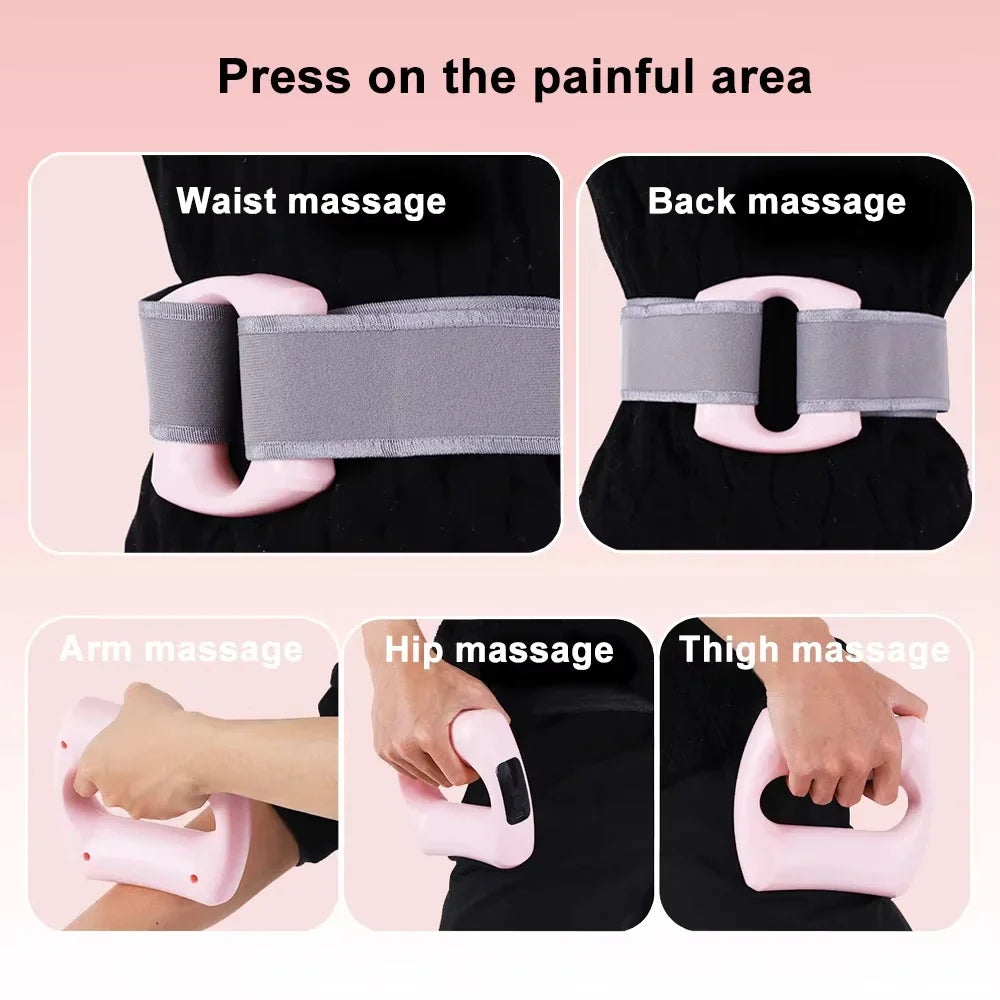 Rechargeable Body Slimming Machine Weight Loss Crazy Fat Burning Massage Fitness Belt Beauty Tool Constipation Fascia Ring