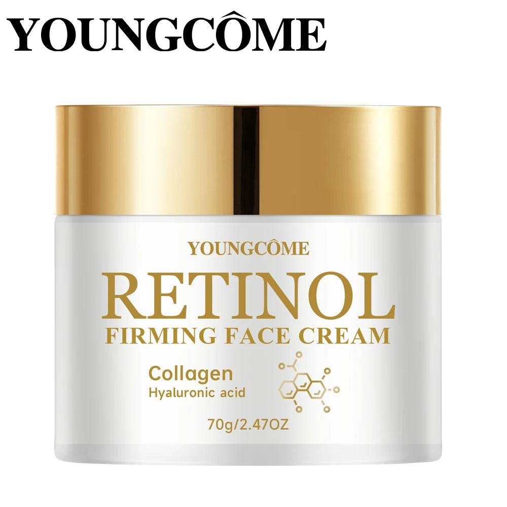  Retinol Firming Face Cream Moisturiser Facial Anti Aging Smooth Skin Repair Fade Fine Line Wrinkle Remover Face Cream
