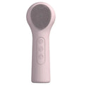 B15C Waterproof Electric Facial Cleansing Brush, 2-In-1 Silicone Face Scrubber Featuring Heat Massage Function For Women