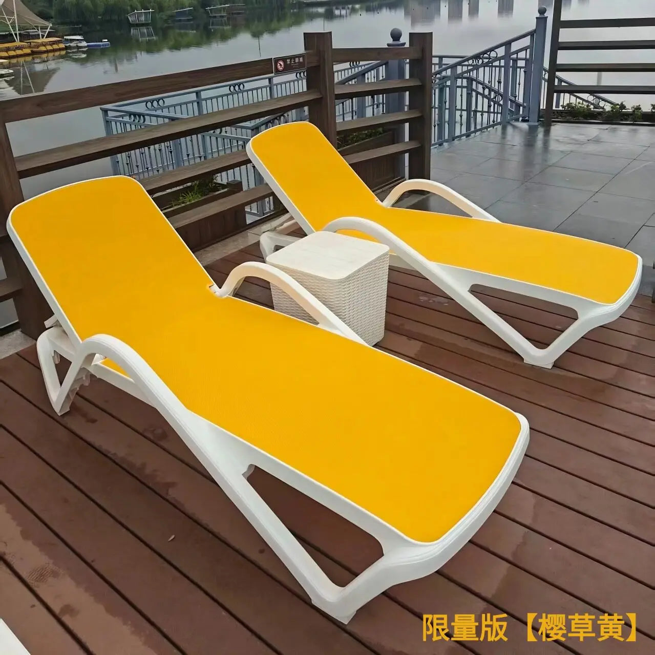 Outdoor Swimming Pool Beach Lounger Homestay Indoor Bath Hot Spring Hotel Clubhouse Lounger