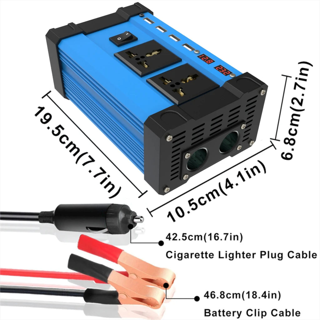 All-in-One 6000W Solar Generator: 600W Panel + MPPT Controller & Dual Voltage Inverter (110V/220V) for Home & RV & Camping