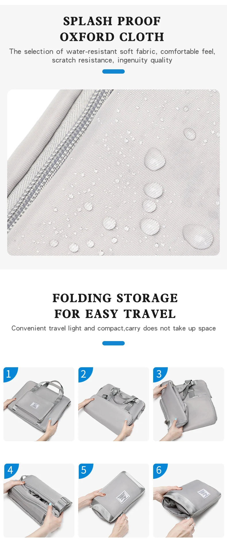 New Large Capacity Traveling Bags For Ladies Foldable Women Travel Backpack Sports Gym Yoga Waterproof Bag Duffle Handbag