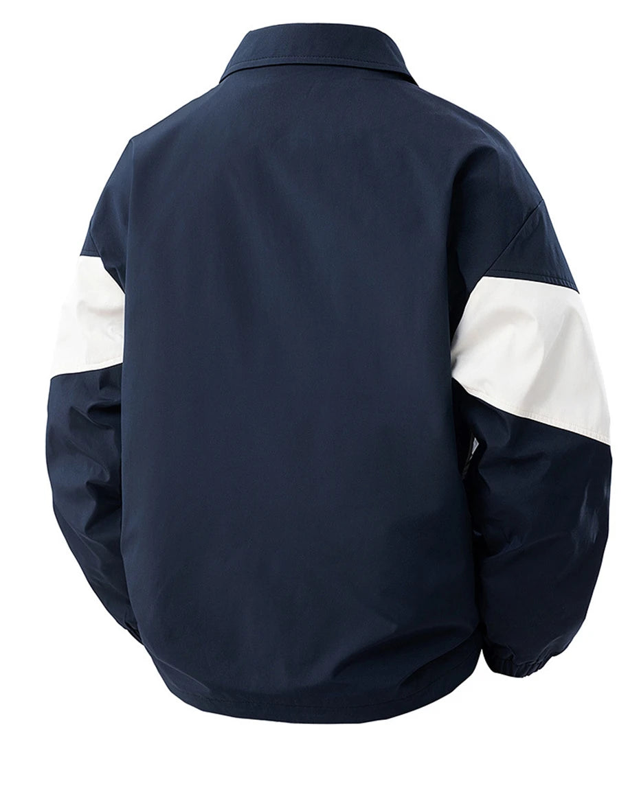 8XL Plus Size Jacket Men Patchwork Coat Spring Autumn Fashion Casual Patchwork Cargo Jacket Male Big Size Outerwear