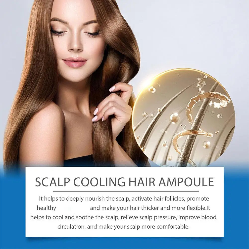25ml Natural 3% Rosemary Extract For Thicker Hair Roller Hair Serum Lightweight Roll On Hair Thickening Treatment Hair Care