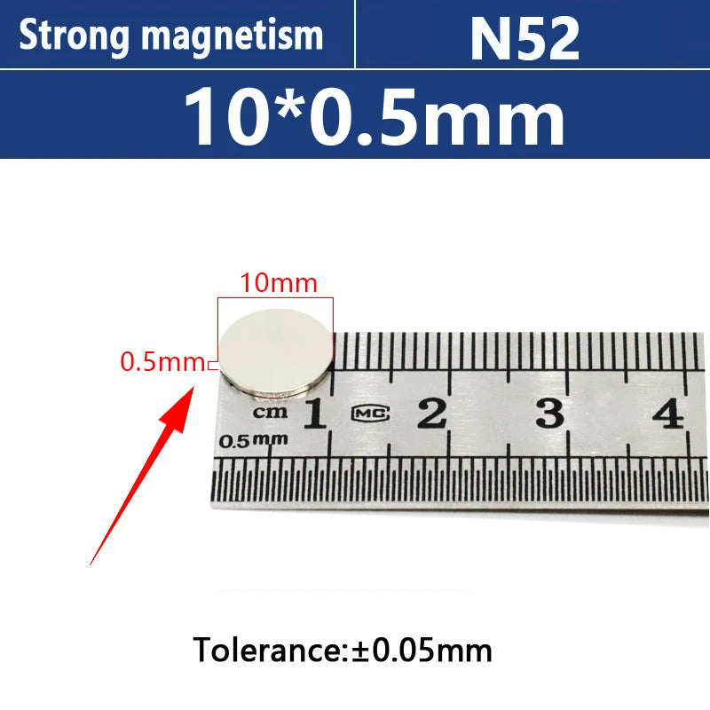 Round Micro Magnets 2x0.6 3x0.5 4x0.5 5x0.5 6x0.5 8x0.5 10x0.5 mm refrigerator magnet 3*0.5 4*0.5 5*0.5 6*0.5 8*0.5 10*0.5 mm