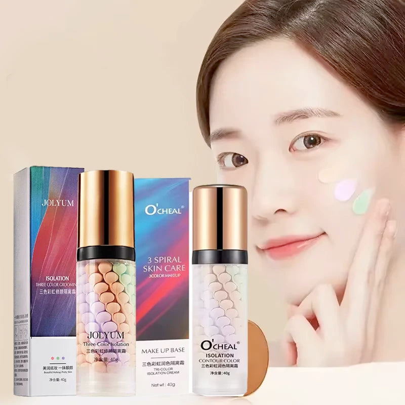 Makeup Primer Breathable BB Cream Not Sticky Face Foundation Intensive Moisturizes Provide Deep Moisture Helps Brighten Skin