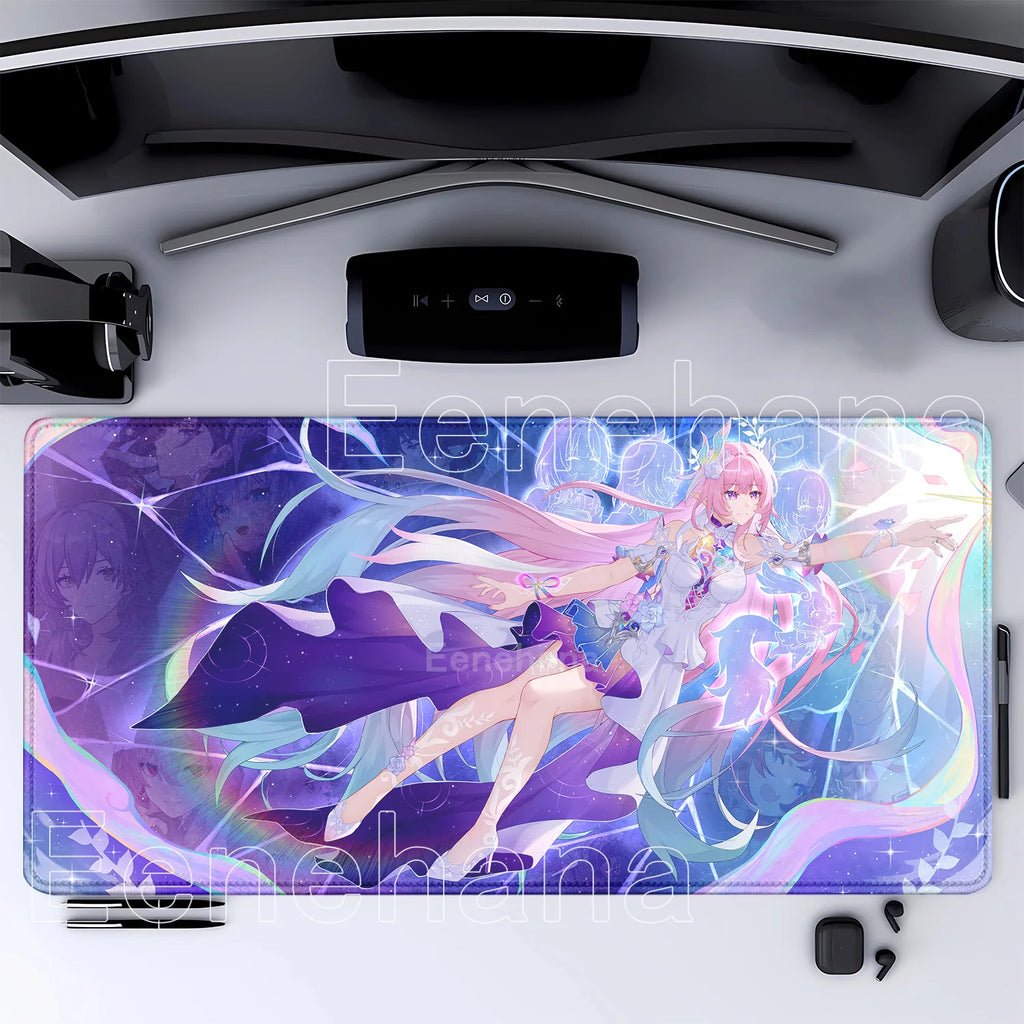 Mouse Pad Honkai Star Rail Cyrene HD printing Pretty Gaming Lock Edge Large Rubber Anime kawaii Mousepad Laptop offices Desk Mat