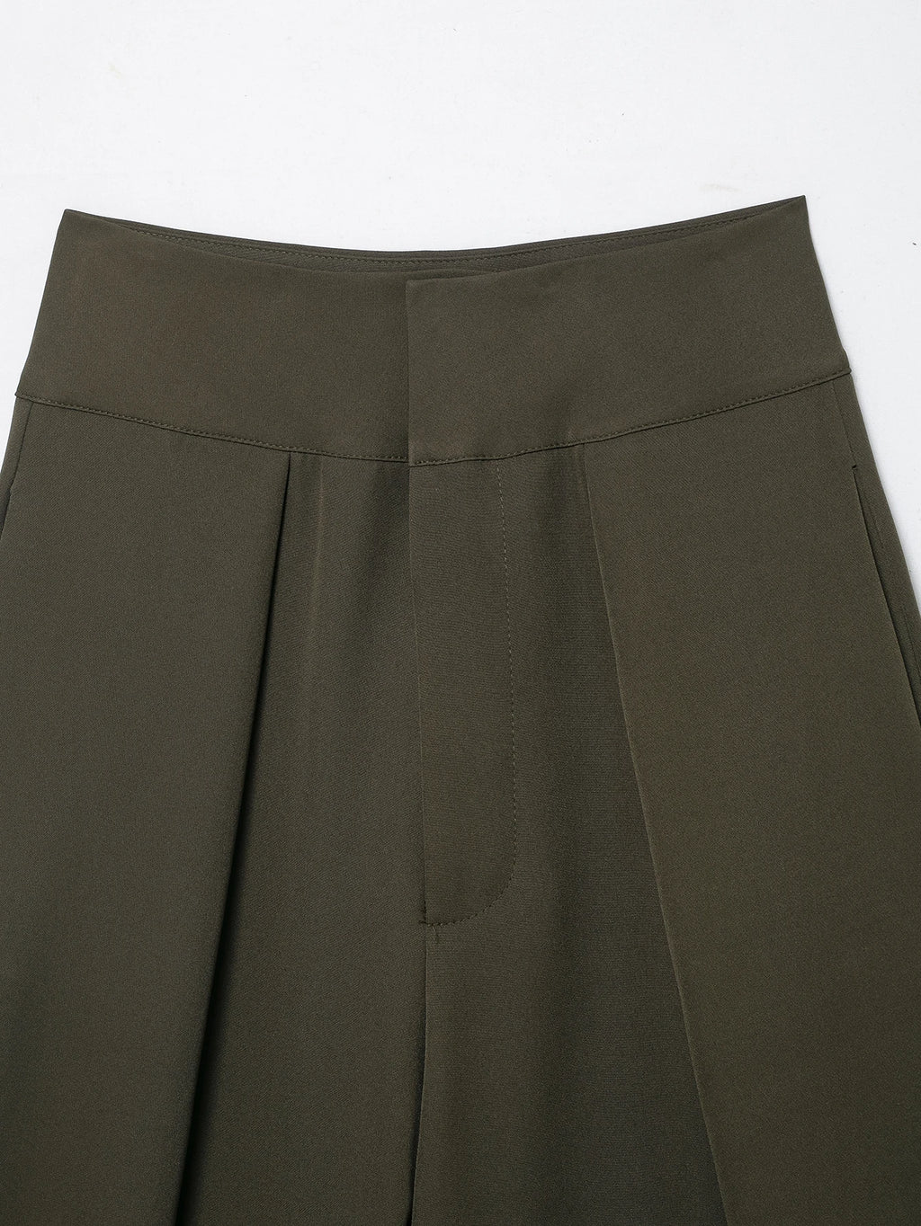 Casual Solid Pleated Loose Long Pants Women Fashion High Waist Straight Wide Leg Trousers 2026 Lady Spring Autumn Commute Wear