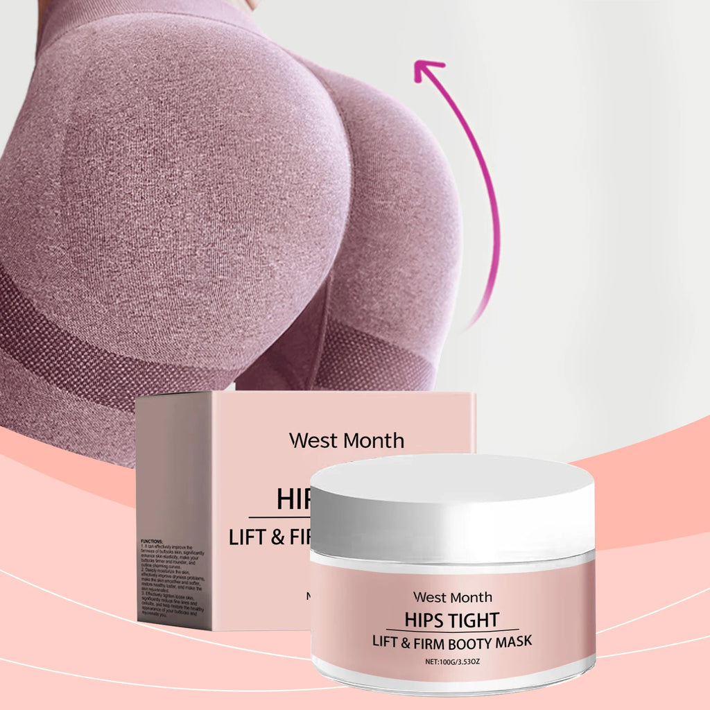 West Month Buttock Moisturizing Cream Buttock Care Firming Hydrating Moisturizing Lifting Nourishing Massage Care Cream