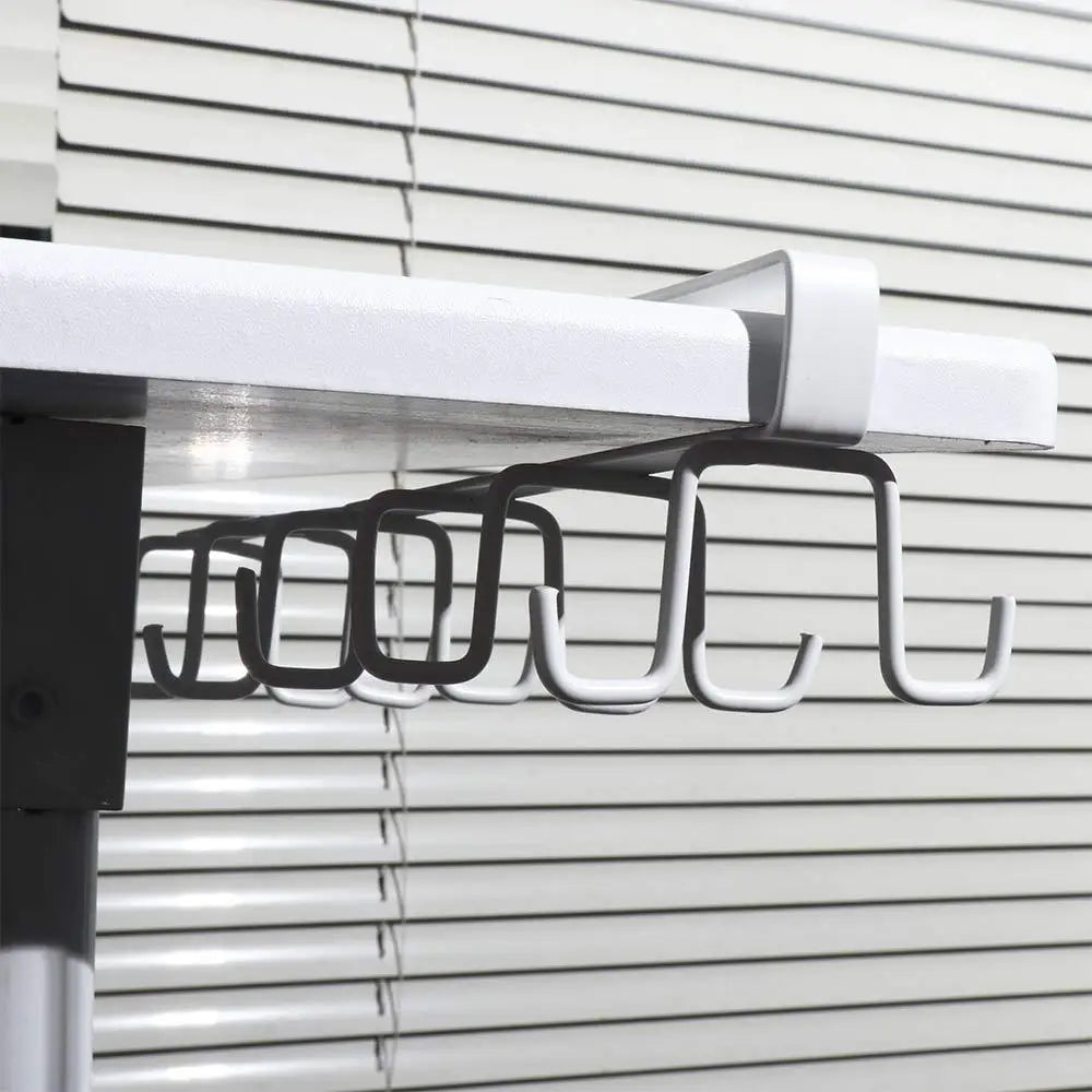 1 PCS Multifunctional Kitchen Organizer High Quality Double-row Cabinet Hook Durable Hanging Cup Holder