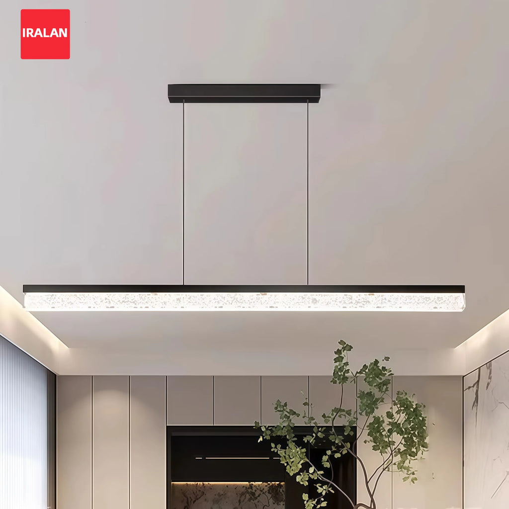 Modern Ceiling Lamps 100CM Minimalist Lustre Restaurant Living Room with Remote Control Lighting Chandelier Ceiling Lights