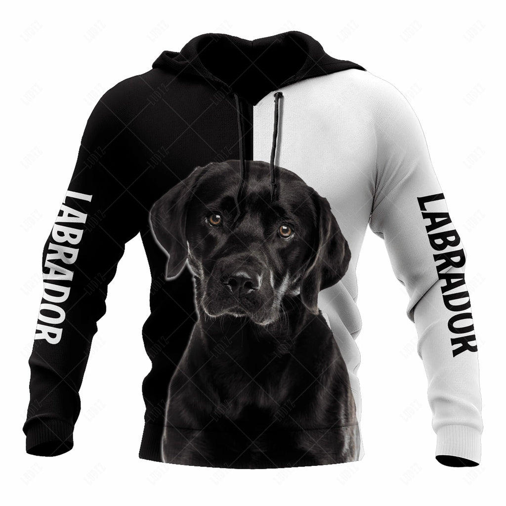 Pet Dog Pitbull Hoodies Men's Hoodie 3D Print Unisex Adult's Tops Autumn Long Sleeve Streetwear Hooded Hoodie For Men Clothing
