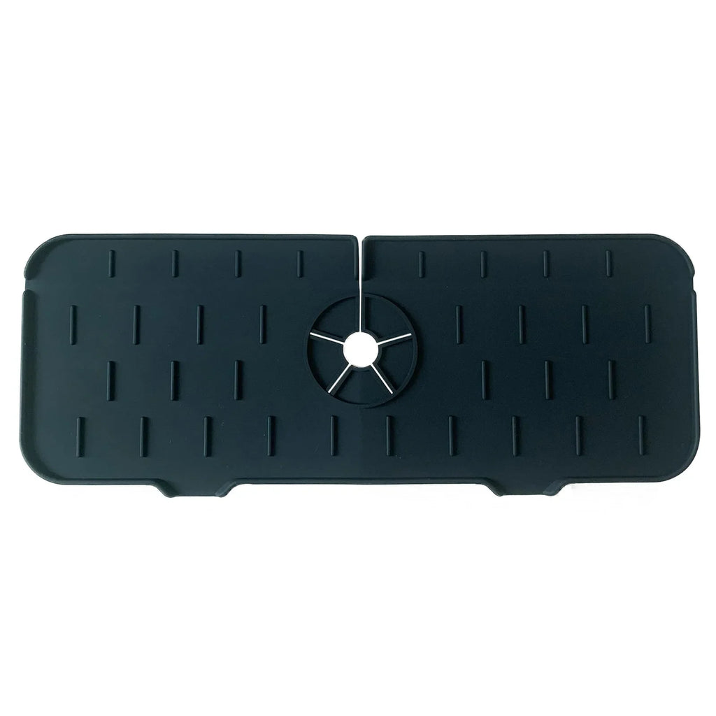 Kitchen Gadgets Silicone Faucet Absorbent Pad Shelf Sink Splash Catcher Countertop Protective Mat Bathroom Drain Mat Acceesories