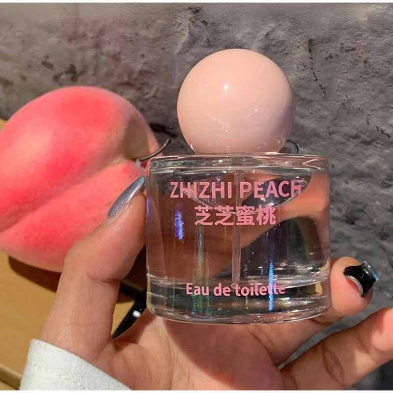 Citrus Peach Fruity Perfume Spray,Clean Fresh Women Scent,Orange Blossom/Lily/Iris/Vetiver/Lemon/Musk Light Fragrance Mist