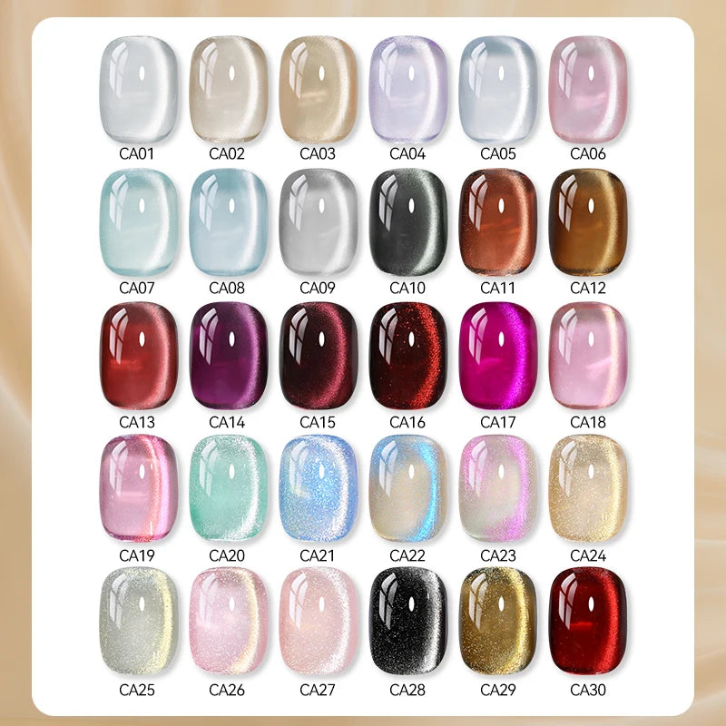 UR SUGAR 15ml Cat Magnetic Gel Jelly Glass Full Coverage Varnis Magnetic Gel Soak Off UV LED Gel Autumn Winter Xmas Manicure