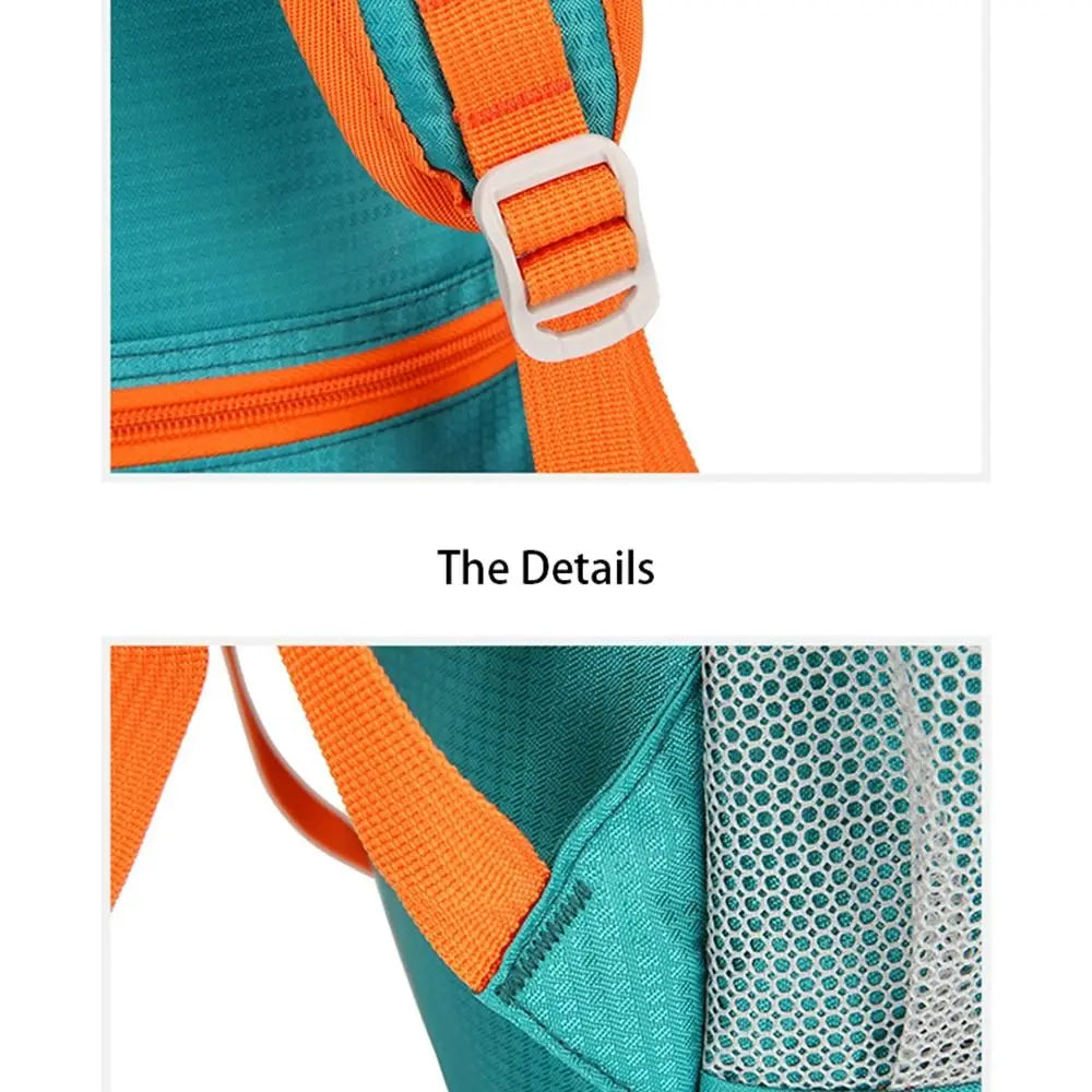 Large Capacity Foldable Backpack Folding Waterproof Outdoor Mountain Bag Zipper Travel Storage Bags Lightweight Nylon Bag