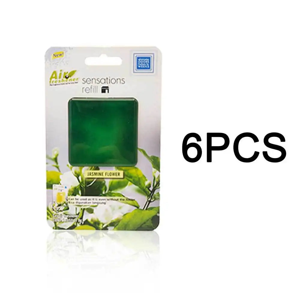 Premium Auto Perfume Scented Oil Diffuser Car Air Freshener Eliminates Odors and Freshens Air Naturally