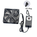 120mm 3000RPM Fan Cooling with Controller 12cm 12V 220V Btc Machine Chassis Workstation Cabinet Radiator Server Fan