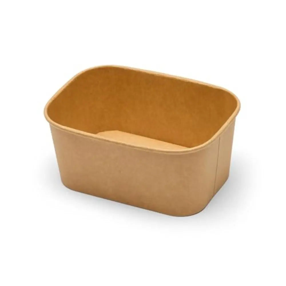 10pcs/set Disposable Lunch Box Kraft Paper Square Lunch Box Fast Food Packing Boxes Paper Bowls With Lid Household Bento Boxes