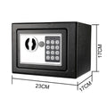 Electronic Keypad Digital Lock Security Safe Box All Steel for Home Office