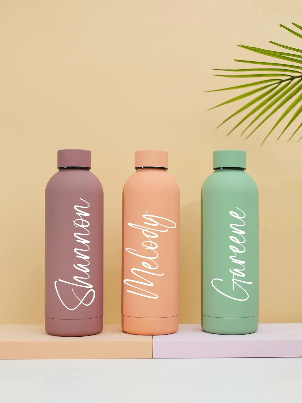 Customizable Text LOGO Insulated Water Bottle Portable with Screw Lid Unisex Groomsmen Wedding Gift Cup Termos Travel Drinkware