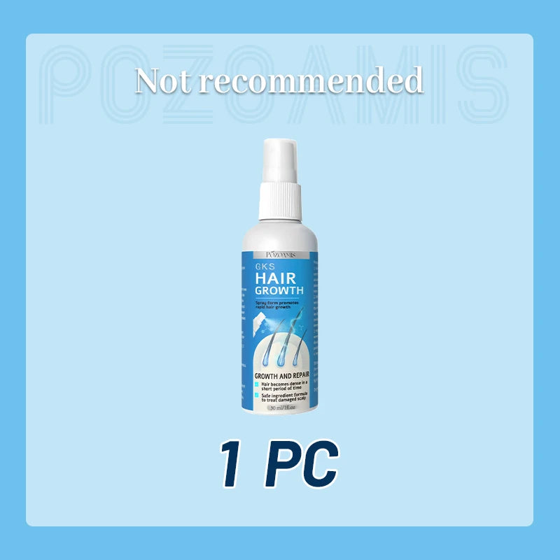Mᴜʟᴛɪ-Eғғᴇᴄᴛ Hᴀɪʀ Follicle Activator - Upgraded formula, repairs and increases hair volume, suitable for everyone!