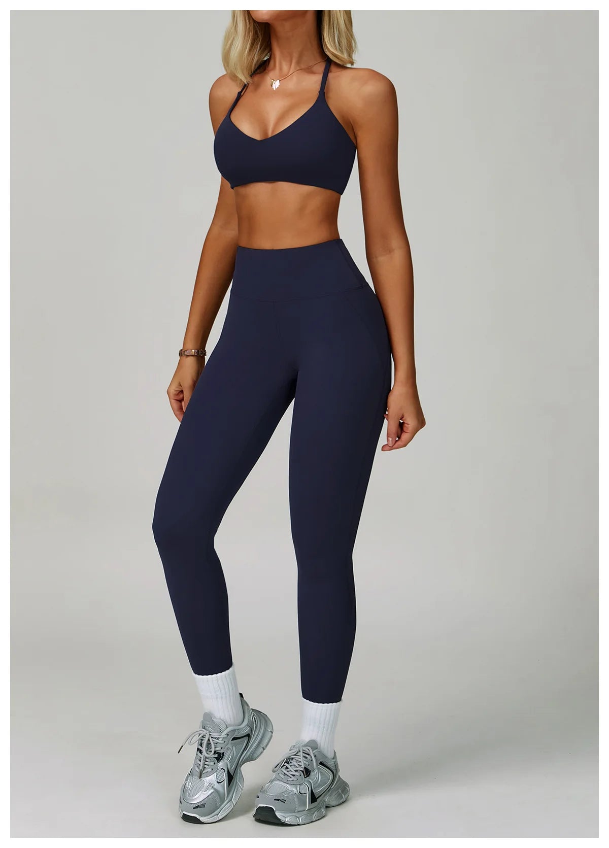2Pcs Sets Women's Tracksuit Fitness Clothes Yoga Sets Sportswear Workout Bra High Waist Leggings Set Gym Clothing Sports Suits