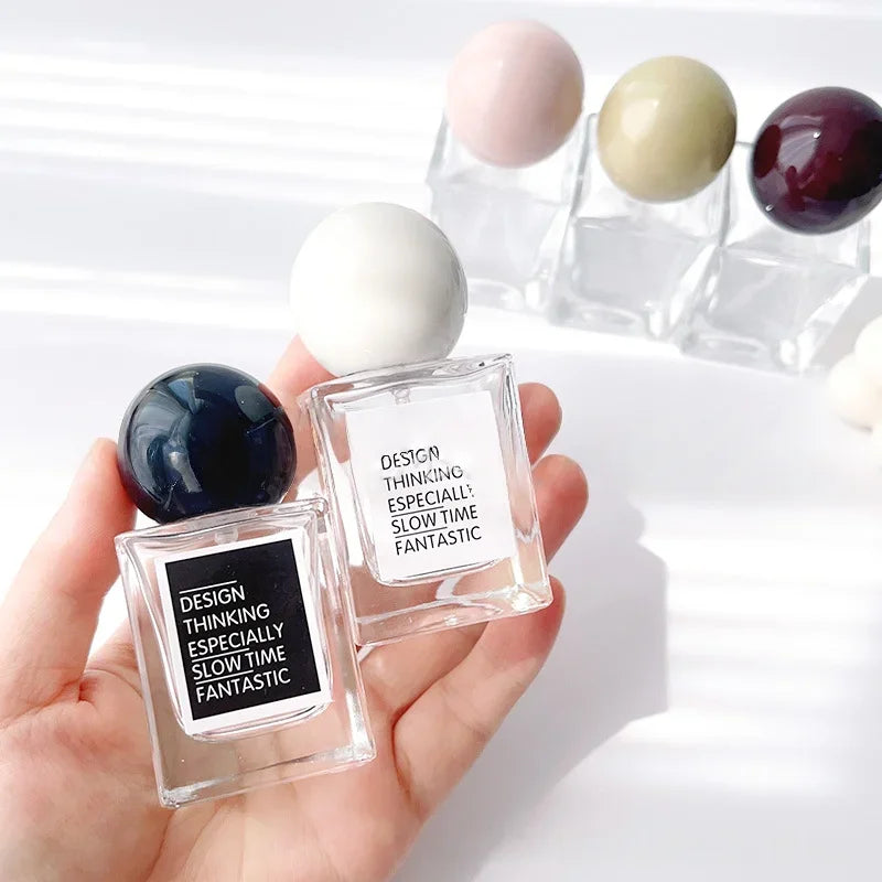 30ml Perfume Bottle Glass Line Mist Perfume  Atomizer Wood Lid Empty Sprayer Bottle Cosmetic Containers Travel Bottle Packaging