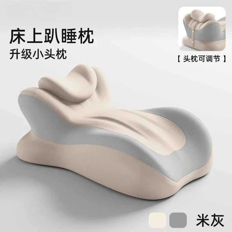 Multifunctional Memory Foam Prone Pillow Reading Support