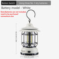 BISINNA Camping Lights Long Endurance Outdoor Tent Lights Rechargeable/Battery Waterproof Camping Lights Retro Atmosphere Lights