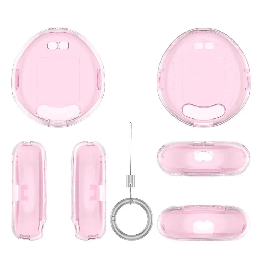 Transparent Hard Shell Case for Tamagotchi Uni Full ProtectiveCoverAnti-Fall Anti-ScratchDustproof ClearAll InclusiveAccessories