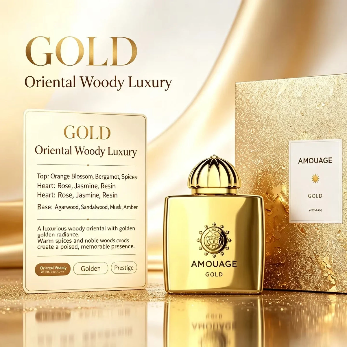 AMOUAGE Perfume Collection: Guidance 46, Interlude & Lilac Love 100ml Unisex Eau De Parfum, Luxury Woody Oriental Arabian Scent