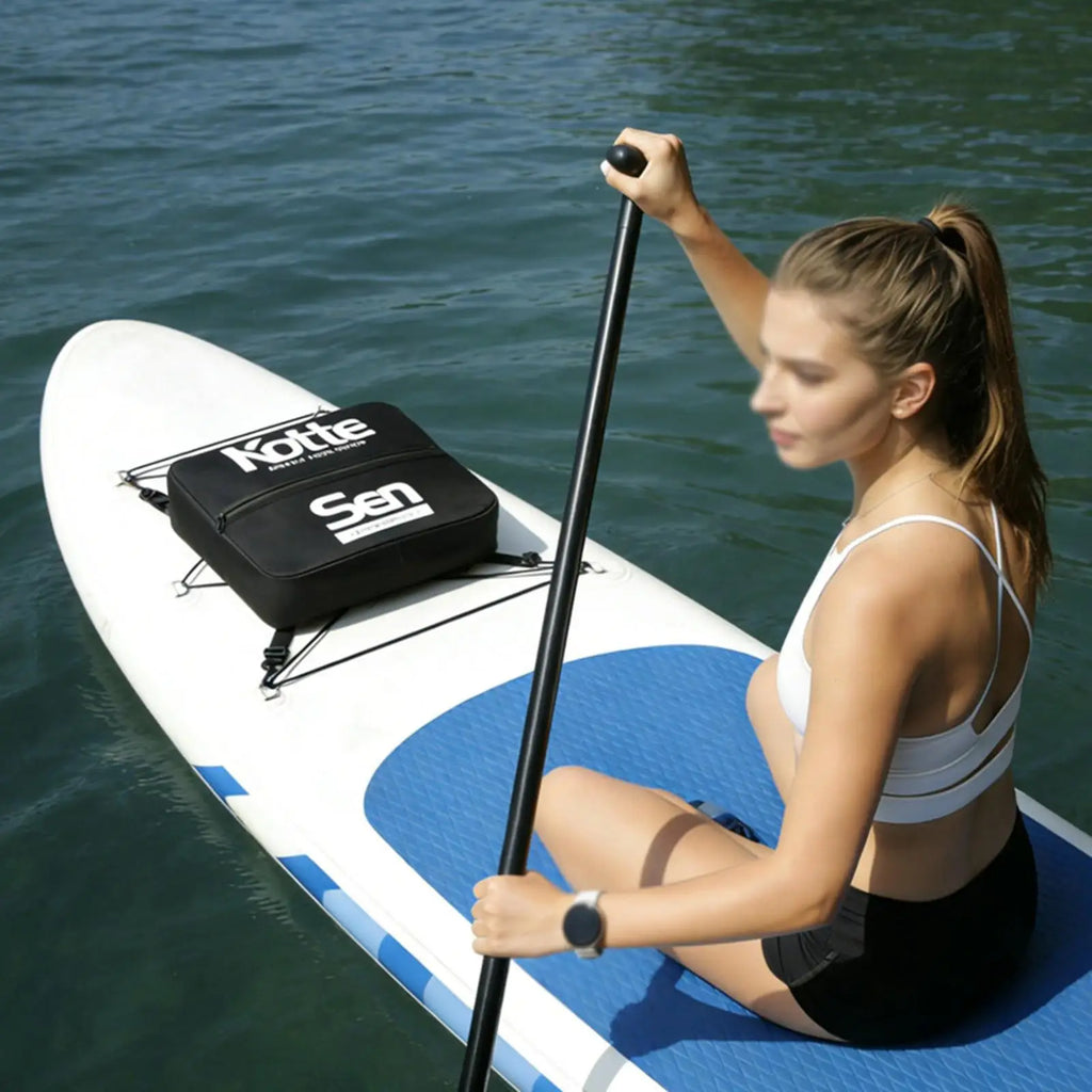 Paddle Board Deck Bag Insulated Cooler Oxford Cloth Organizer Waterproof Storage for Kayak Boating Camping