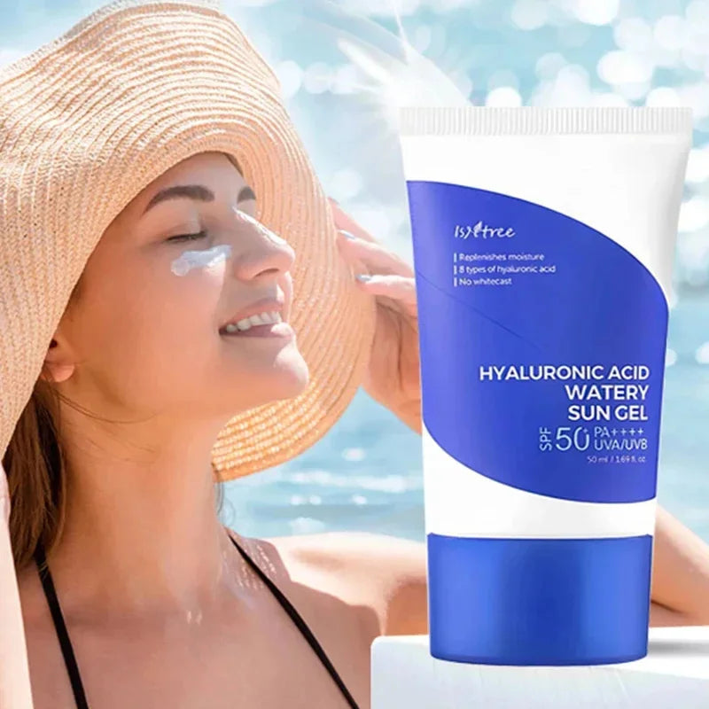 Explosions high-magnification sunscreen SPF50+ waterproof, sweat-proof, UV-proof, refreshing, non-greasy Priming cream