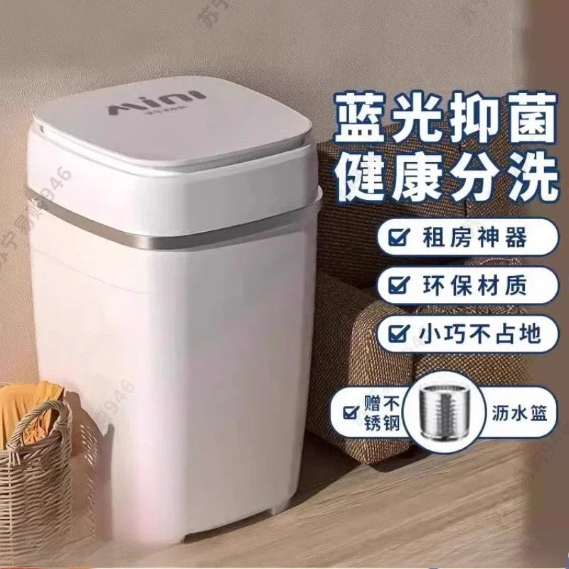 220V German VCJ Large Capacity Washing Machine Semi Automatic for Kids Underwear Home Use BC