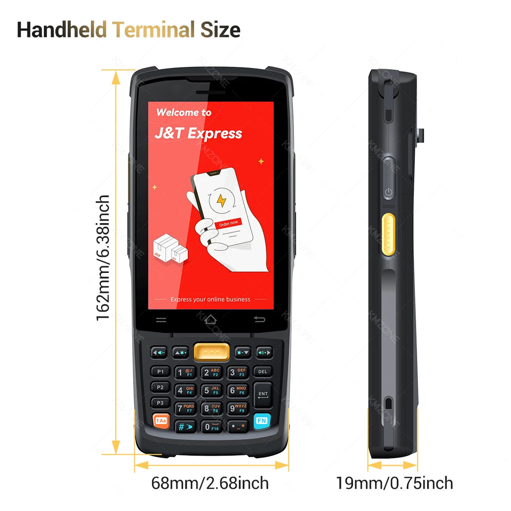 IData K3 Pro Android 12/14 with 1d 2D Barcode Handheld Terminal PDA Data Collector 4G For Flash kit, J&T, SPX, Ninja Express