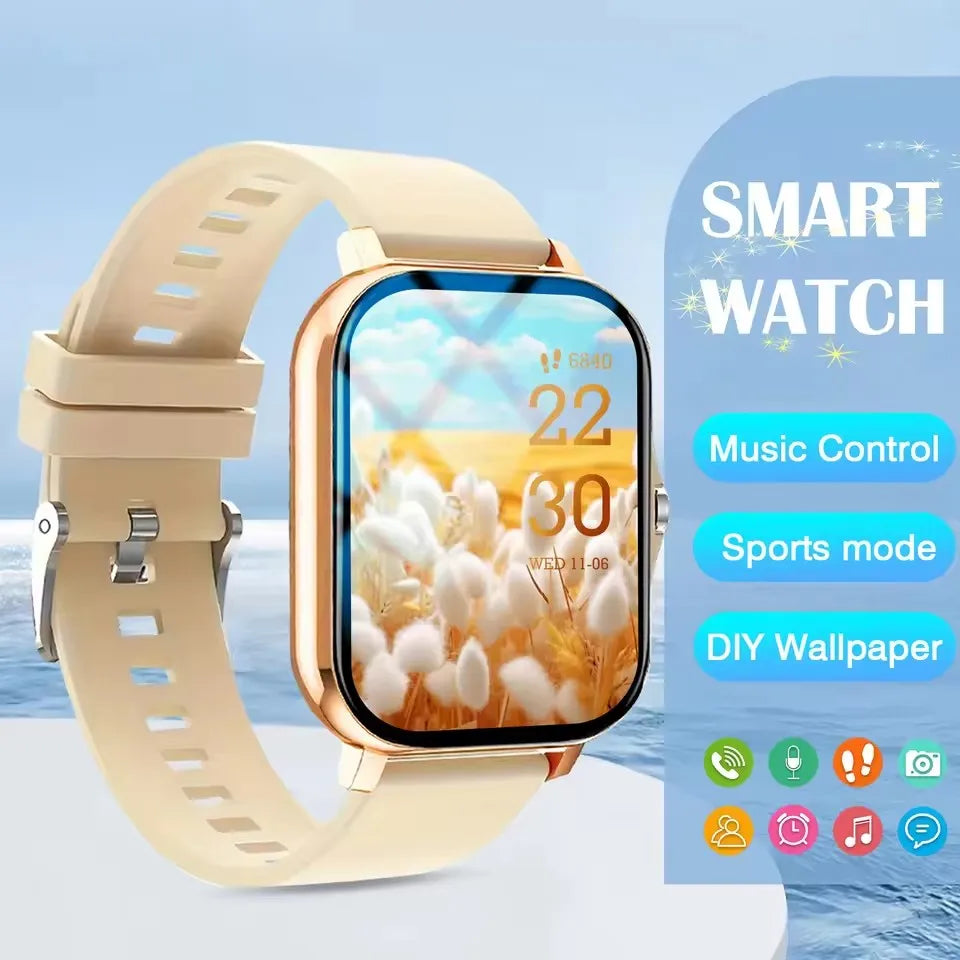 2026 New Multifunctional Smart Watch Men&Women Bluetooth Connected Phone Music Fitness Sports Bracelet Sleep Monitor Watch HT30