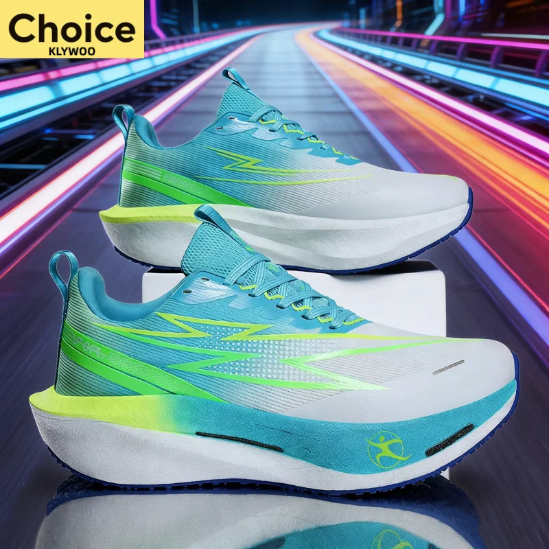 Running Shoes Carbon Board Speciality Marathon Men Sports Tenis Breathable Lightweight Womens Comfortable Nonskid Brand Sneakers - Beauty