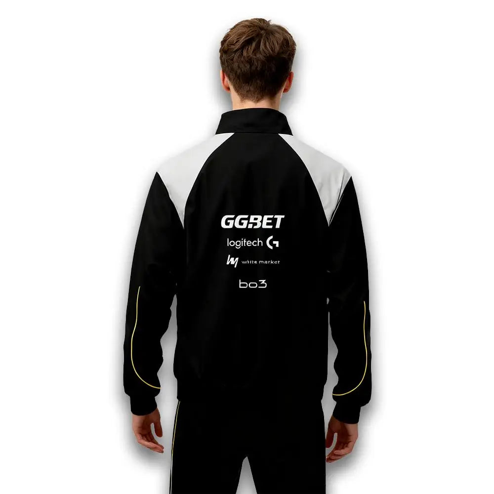 NAVI Esports Club Autumn/Winter Jacket Uniform CS2 Pro League Team Training Jersey With Zip-Neck Men's Trendy Streetwear