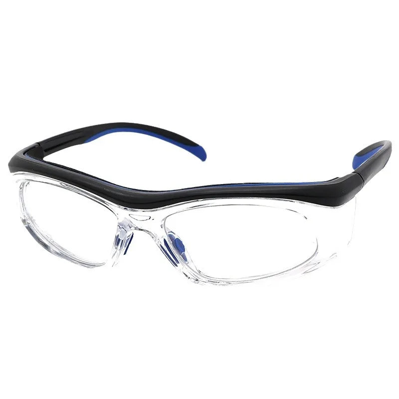 CLLOIO Safety Glasses with Prescription Impact Resistant Industrial Optical Glasses Construction Laboratory Splash Proof Goggles